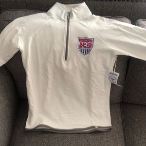 Womens 1/4 zip us women’s National team soccer